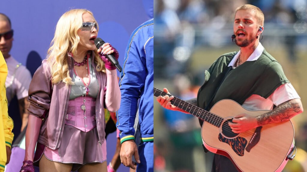 Tensão nos bastidores: desentendimento entre Madonna e Justin Bieber no show da Copa