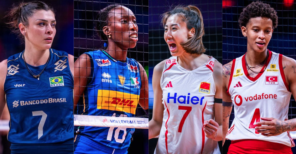 Semifinais da VNL Feminina: Brasil enfrenta Itália em clássico decisivo