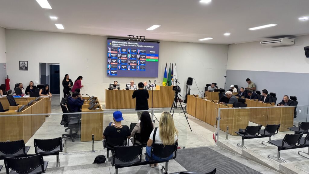 Câmara de Araripina aprova novos projetos em sessão ordinária