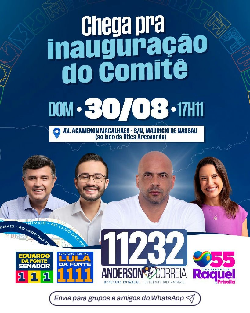 Anderson Correia abre comitê em Caruaru com presença de lideranças