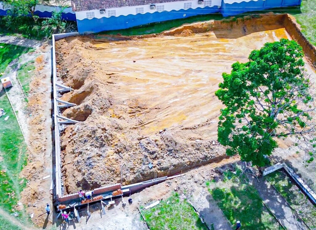 Construção da Areninha avança em Chã Grande e projeto ganha forma