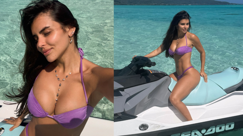 Isabella Arantes compartilha momentos de lua de mel com Gabriel Medina