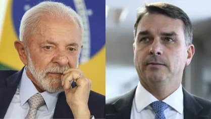 Lula lidera pesquisa com 41%, mas Flávio Bolsonaro encosta com 37%