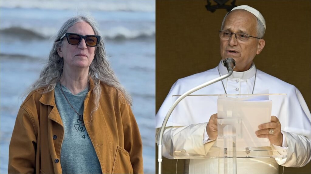 Patti Smith e Papa Leão XIV se encontram em audiência no Vaticano