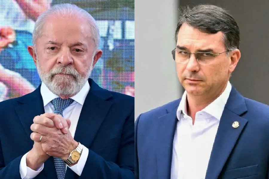 Pesquisa aponta empate técnico entre Lula e Flávio Bolsonaro em eventual segundo turno