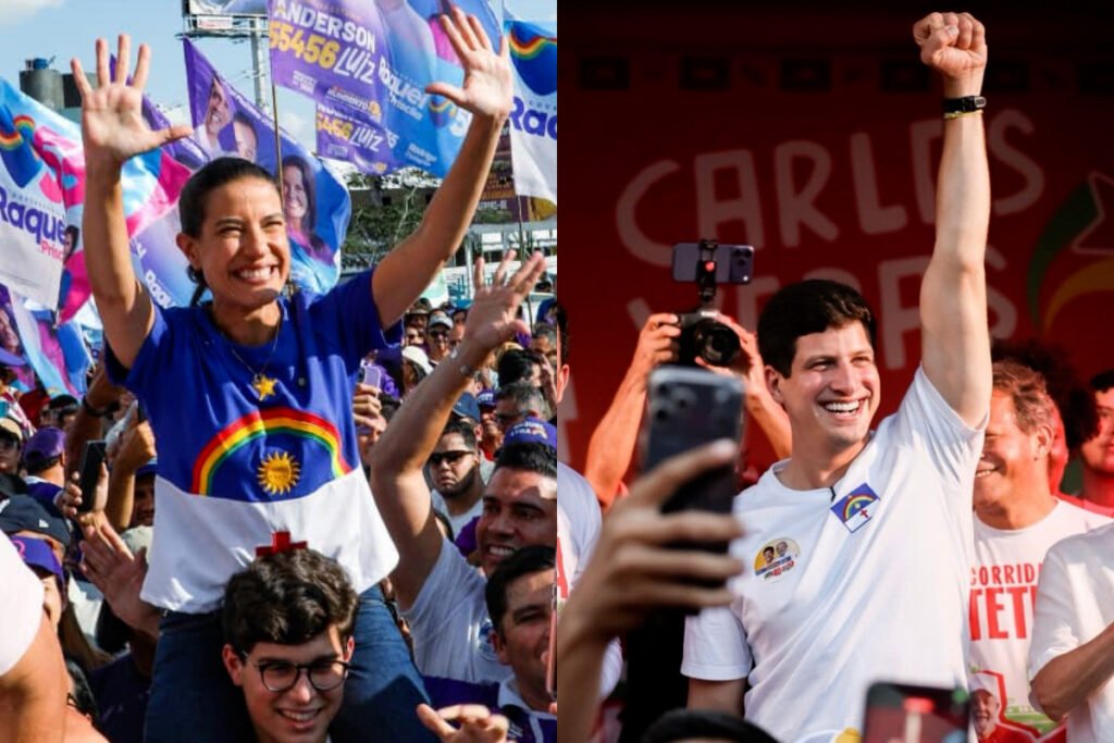 Raquel Lyra e João Campos iniciam campanha com foco em saúde e infraestrutura