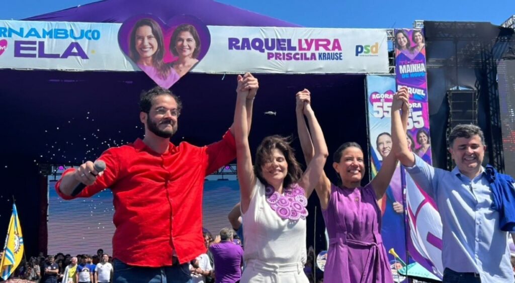 Raquel Lyra inicia campanha à reeleição destacando desafios enfrentados
