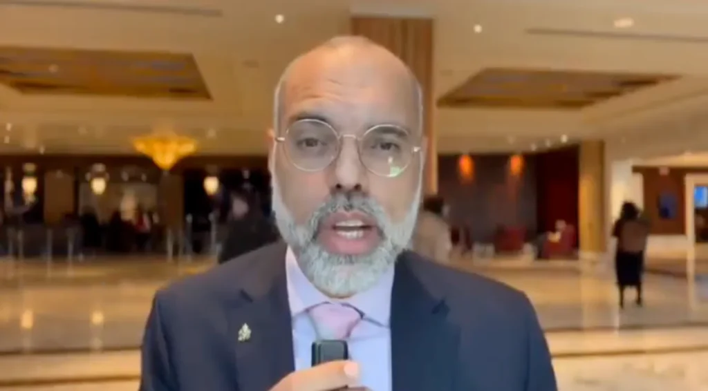 Allan dos Santos critica deputado após vazamento de áudios