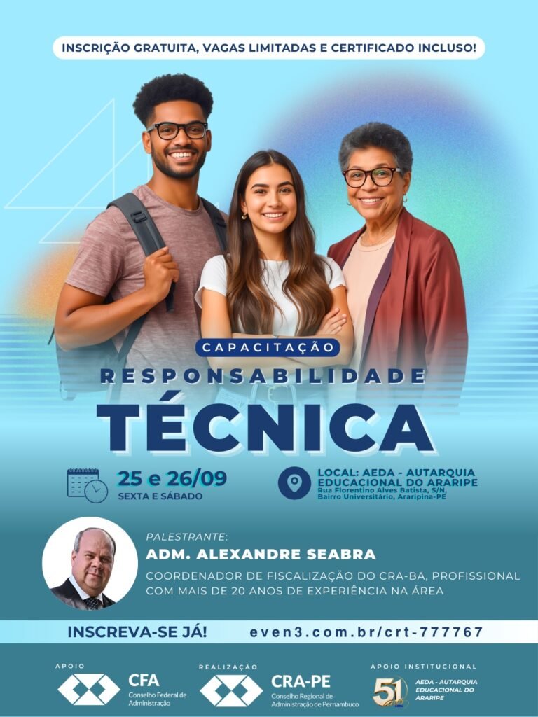 *Araripina recebe capacitação inédita em Responsabilidade Técnica para Administradores