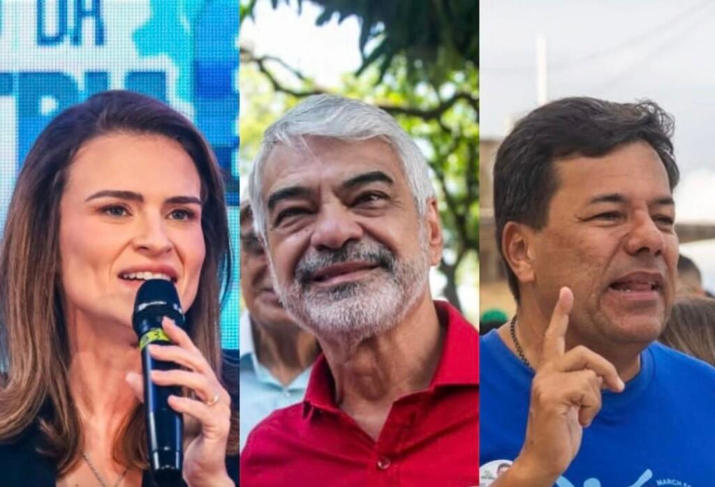 Datafolha aponta empate técnico entre Marília Arraes, Humberto Costa e Mendonça Filho na disputa pelo Senado em Pernambuco
