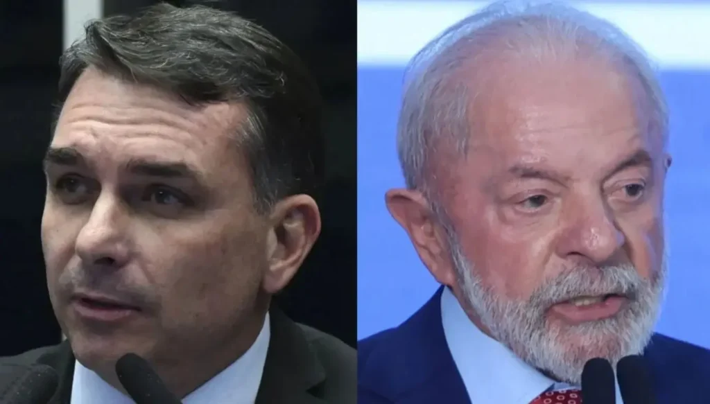 Flávio Bolsonaro ultrapassa Lula em pesquisa de segundo turno