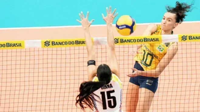Gabi é destaque como MVP no Sul-americano de Vôlei 2026