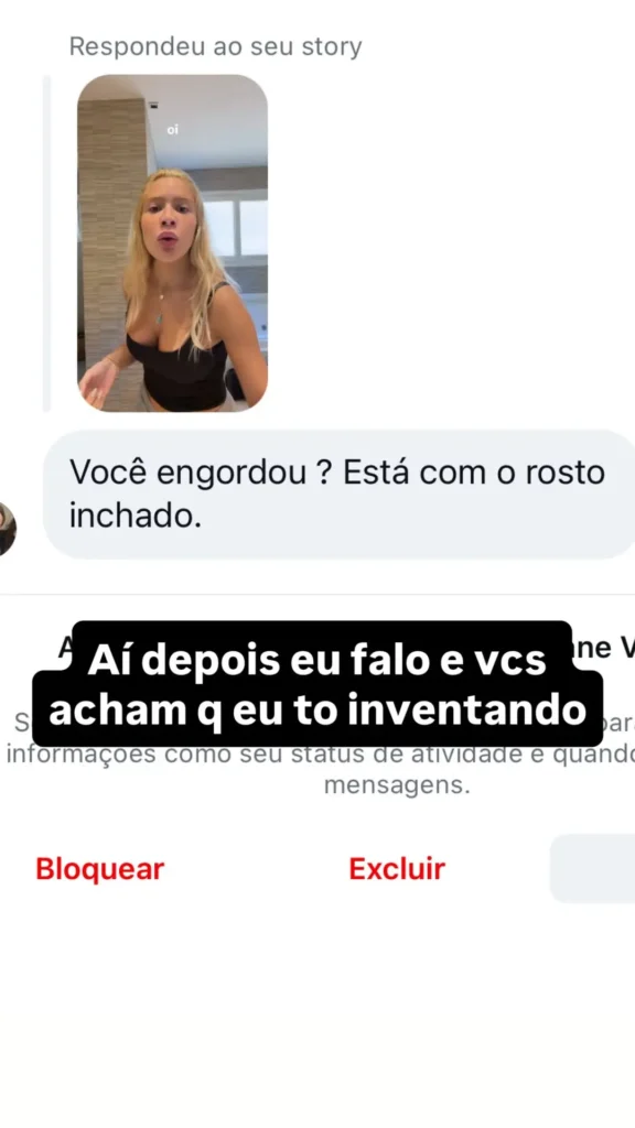 Karoline Lima rebate rumores de gravidez e critica julgamentos sobre o corpo