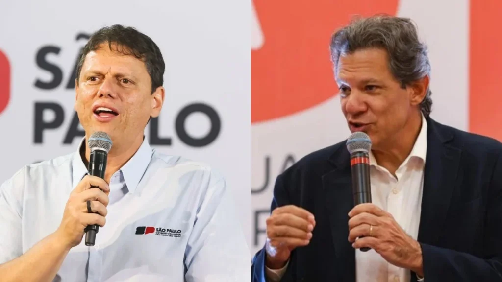 Tarcísio lidera intenção de voto em São Paulo com 50,7% no 1º turno