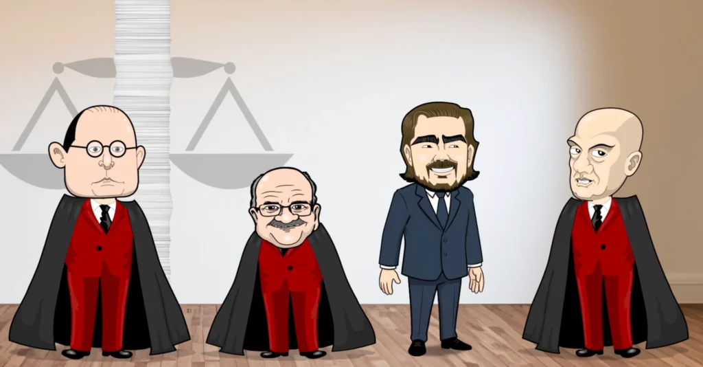 Vídeo satírico critica relação de ministros do STF com empresário