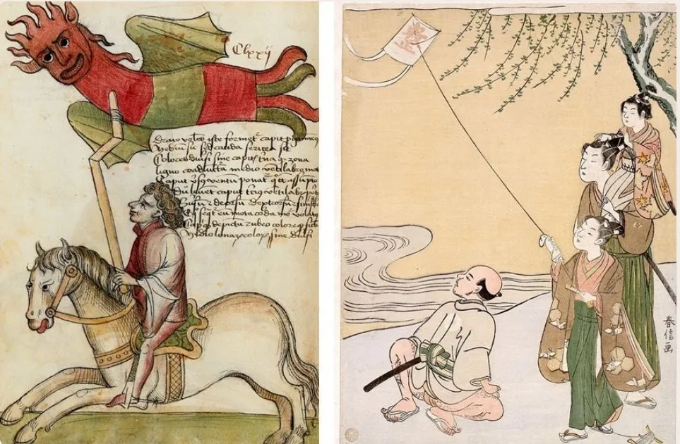 A trajetória histórica das pipas: de ferramenta militar a símbolo de lazer