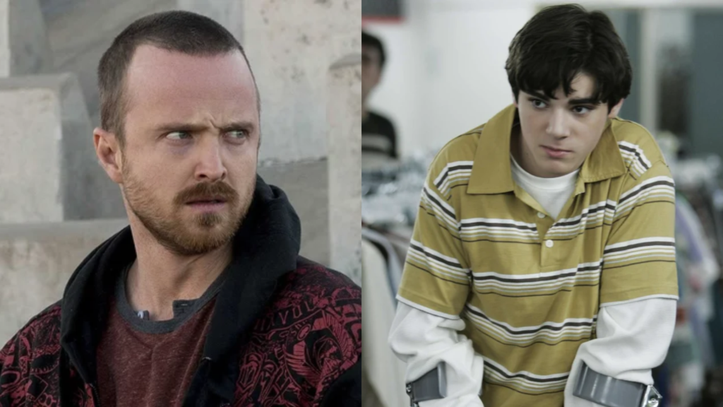 Aaron Paul presta emocionante homenagem a RJ Mitte, colega de 'Breaking Bad'