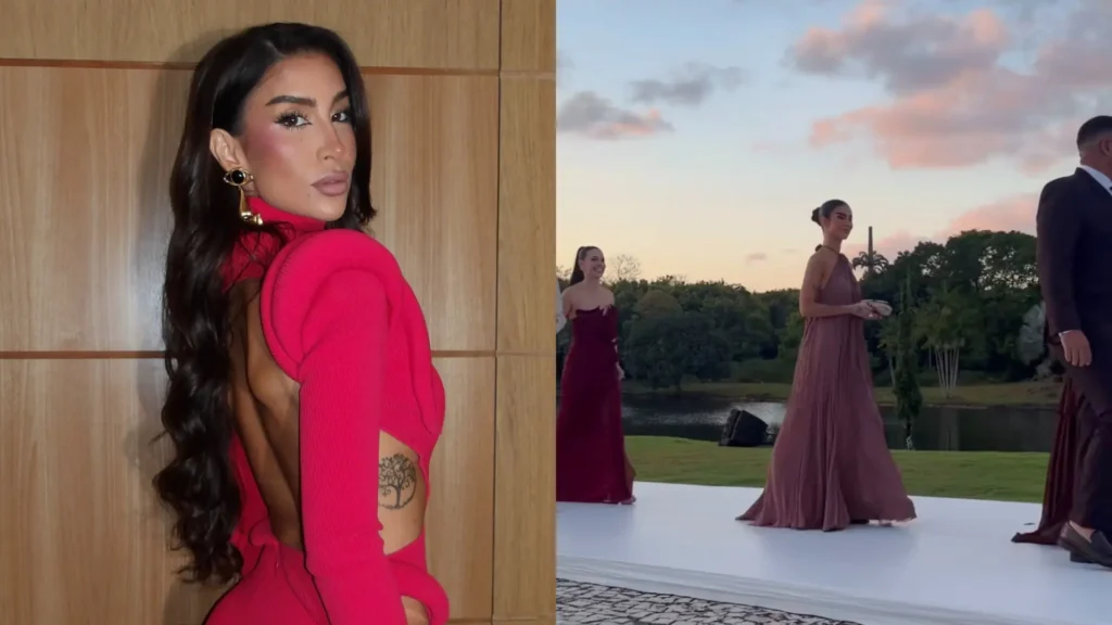 Bianca Andrade entra sozinha no casamento de Juliette e gera especulações