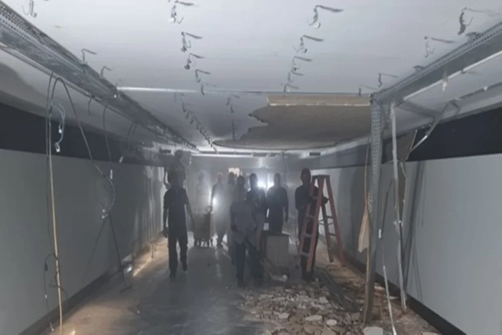 Desabamento no Túnel do Tempo da Câmara dos Deputados