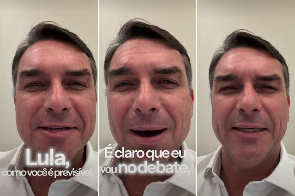 Flávio Bolsonaro confirma presença em debate após decisão de Lula