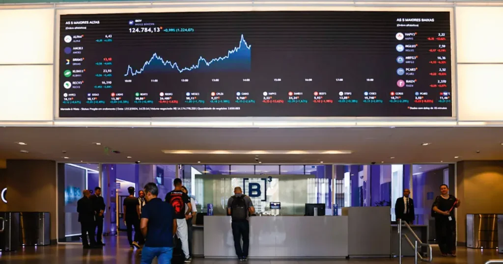 Ibovespa atinge recorde antes das eleições com alta de 2,46%