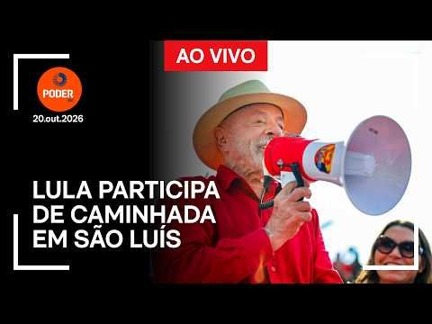 Lula intensifica campanha com caminhada em São Luís