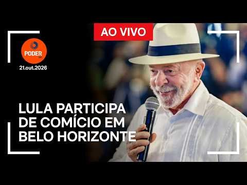 Lula mobiliza apoiadores em Belo Horizonte a poucos dias do segundo turno