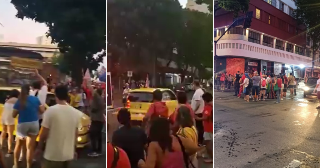Motorista que atropelou manifestante em BH é liberado sem fiança