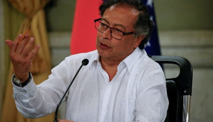 O presidente colombiano Gustavo Petro - 18/11/2023 (Reuters/Leonardo Fernandez Viloria)