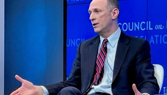 Presidente do Federal Reserve de Chicago, Austan Goolsbee 14/02/2024 REUTERS/Lananh Nguyen