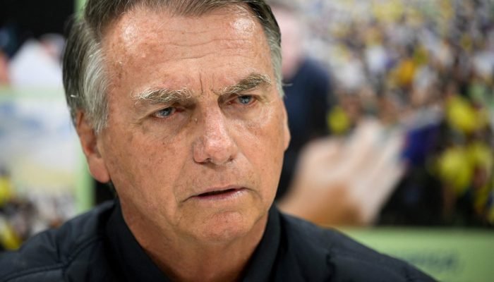 Ex-presidente Jair Bolsonaro 18/07/2025 REUTERS/Mateus Bonomi