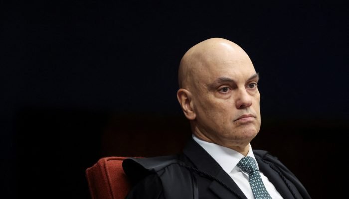 O ministro do Supremo Tribunal Federal, Alexandre de Moraes, durante a abertura da fase final do ...