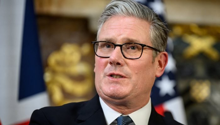 Premiê britânico Keir Starmer 18/9/2025 Leon Neal/Pool via REUTERS