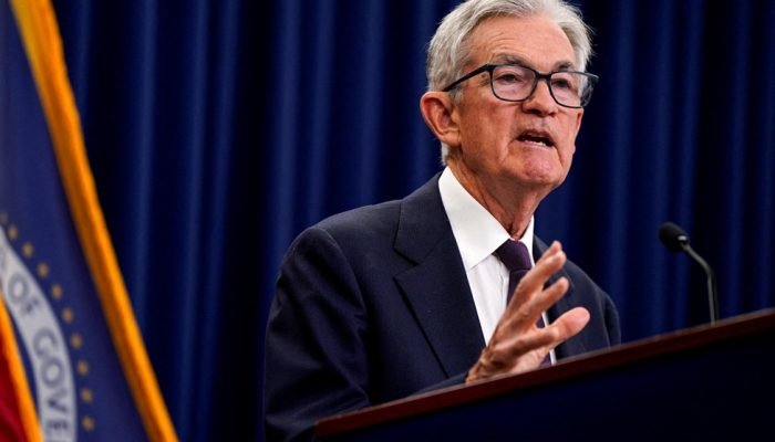 Presidente do Federal Reserve, Jerome Powell (Foto: Reuters/Elizabeth Frantz)