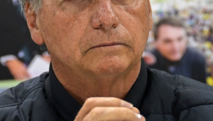 Ex-presidente Jair Bolsonaro 18/07/2025 REUTERS/Mateus Bonomi