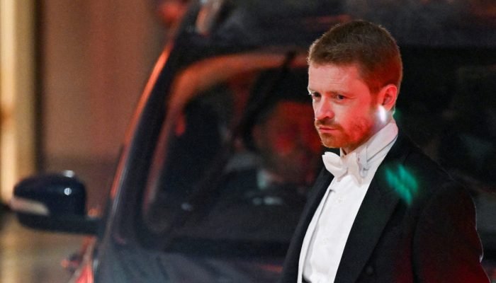 FILE PHOTO: Downing Street Chief of Staff Morgan McSweeney arrives for the annual Lady Mayor's Ba...