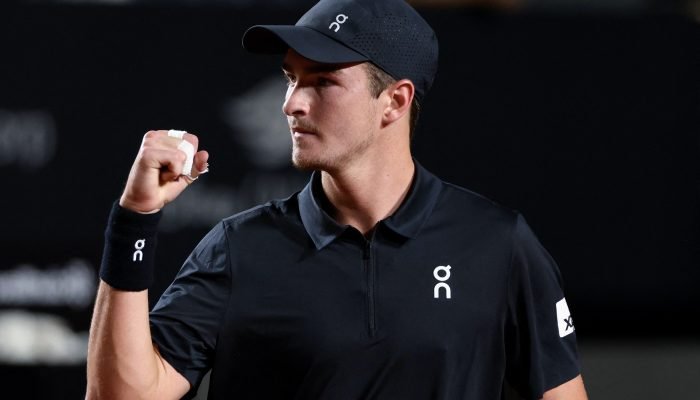 Tênis - Rio Open - Jockey Club Brasileiro, Rio de Janeiro, Brasil - 19 de fevereiro de 2026 O br...