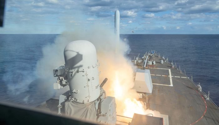 Imagem estática divulgada pelo Comando Central dos EUA (CENTCOM), que acompanhou um comunicado d...