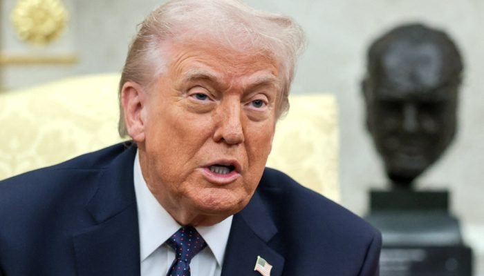 O presidente dos EUA, Donald Trump 3 de março de 2026 REUTERS/Jonathan Ernst