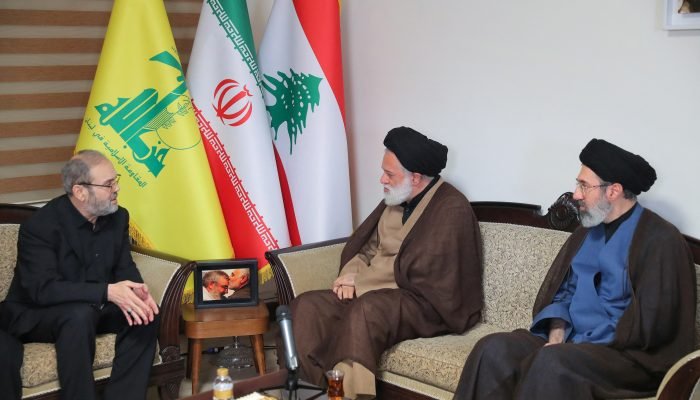 Mojtaba Khamenei visita escritório do Hezbollah em Teerã 1/10/2024 Divulgação via REUTERS