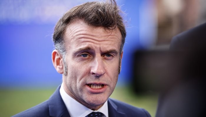 Emmanuel Macron (Bloomberg)