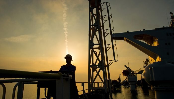 A crude oil tanker Photographer: Ali Mohammadi/Bloomberg