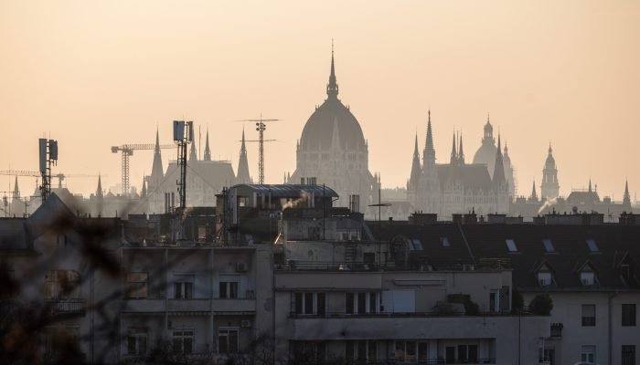 Prédio do parlamento nacional, em Budapeste, Hungria, (Foto: Akos Stiller/Bloomberg)