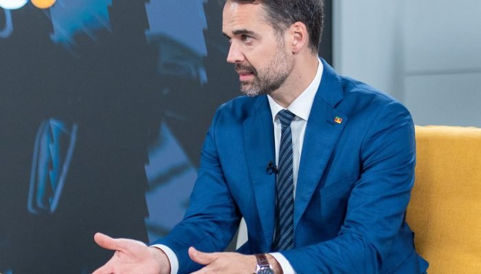 Governador do Rio Grande do Sul, Eduardo Leite, no programa InfoMoney Entrevista. (Foto: Mauricio...