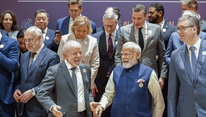 Presidente da República, Luiz Inácio Lula da Silva e o Primeiro Ministro da Índia, Narendra Mo...