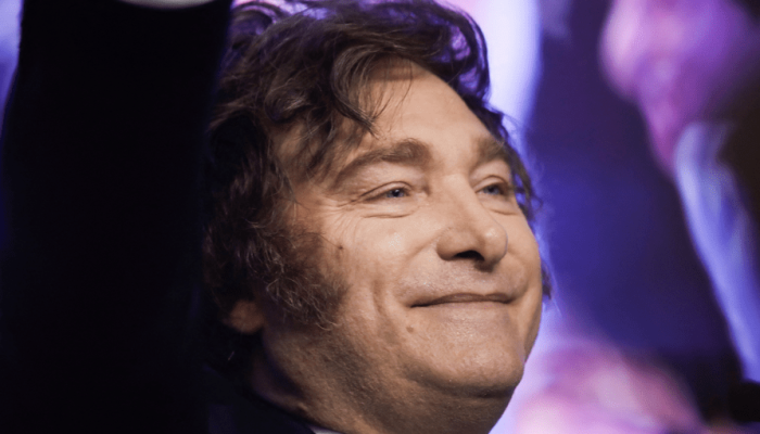 Javier Milei, presidente da Argentina (Foto: REUTERS/Cristina Sille)