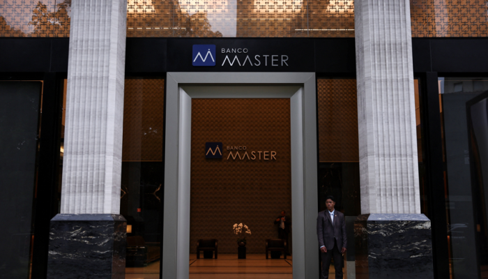 Fachada do Banco Master (Foto: REUTERS/ Amanda Perobelli)