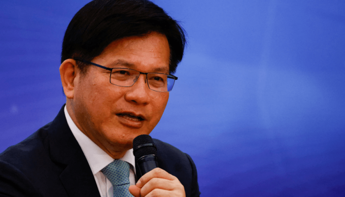 Lin Chia-lung, ministro das Relações Exteriores de Taiwan (Foto: REUTERS/Ann Wang/File Photo)