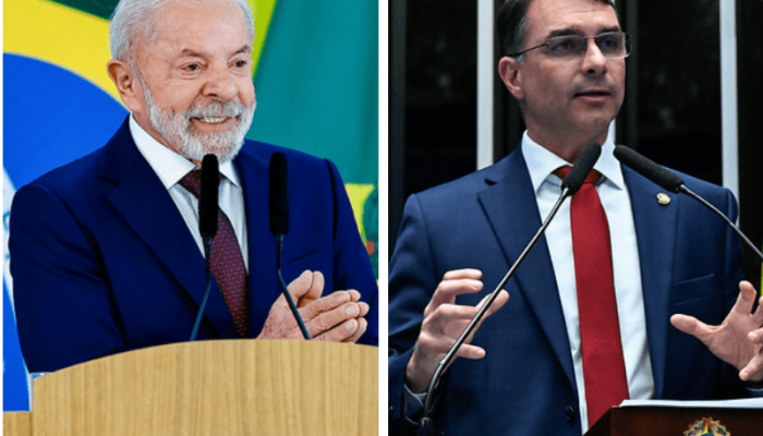 Bolsonaro e Lula empatam tecnicamente como nomes mais rejeitados do cenário brasileiro, Flávio ...
