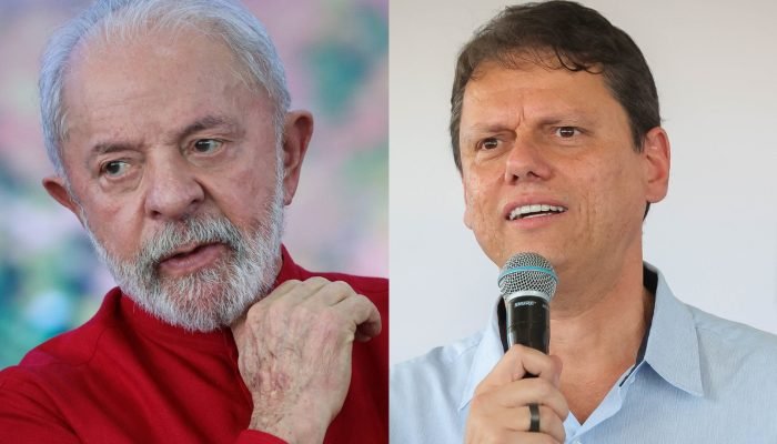 Tarcísio de Freitas (Republicanos-SP) - Pablo Jacob/Governo do Estado de SP; Luiz Inácio Lula d...